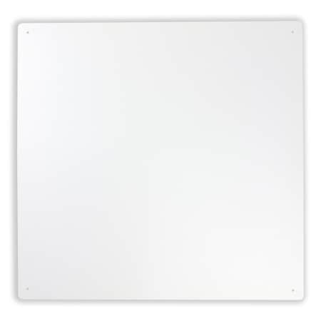 American Built Pro Access Cover, 12 in x 12 in White Plastic Onepiece ACF - 1212 P1